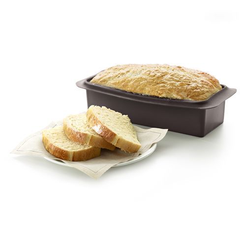 Lékué® szendvicskenyér sütőforma, 28cm, barna színben